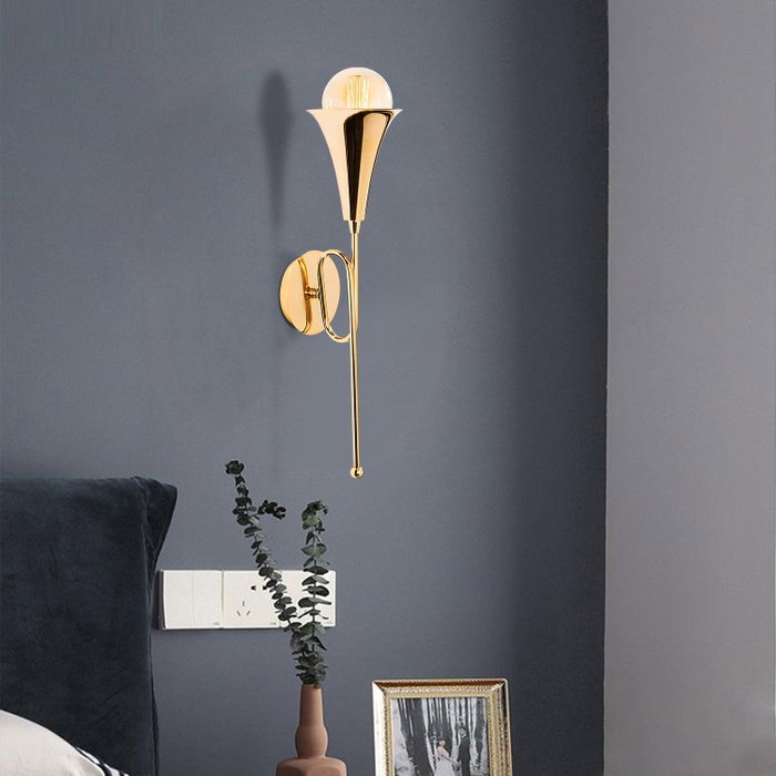 Opviq Lámpara de Pared Sarmal - 3051 Dorado